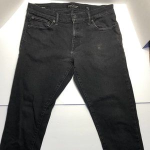 Lucky Brand Men's Black 110 Skinny Fit Jeans Size 30x32